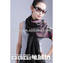 bufanda de lana de moda estampada para mujer